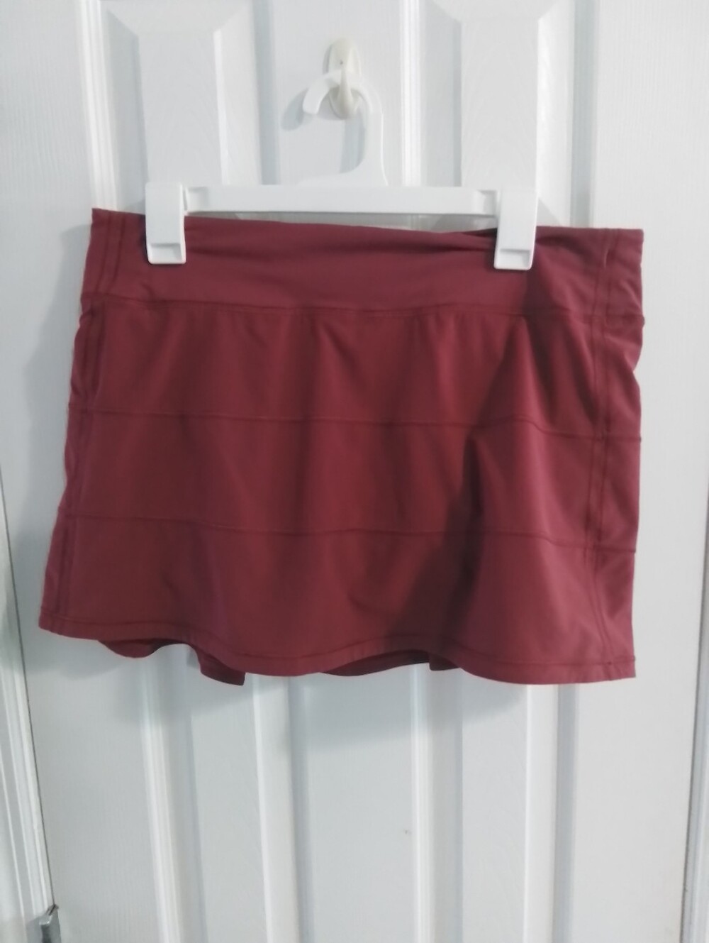 lululemon athletica Women's Pace Rival Skirt in Burgundy